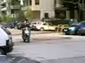 piaggio liberty impennata e caduta