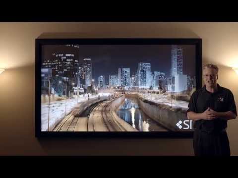 Benq - BenQ W1070 Projector and the Fixed Frame Black Diamond Screen.