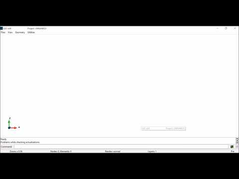 Tochnog Professional - GID - PrePost 4 - Run Calculation