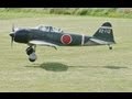 LARGE SCALE RC A6M ZERO MOKI 150cc - BICKLEY MFC SCALE RC PLANES - NIGEL 2012