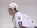 Teemu Sel�nne delivers some nice hits