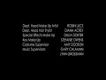 House md season 4 end credits