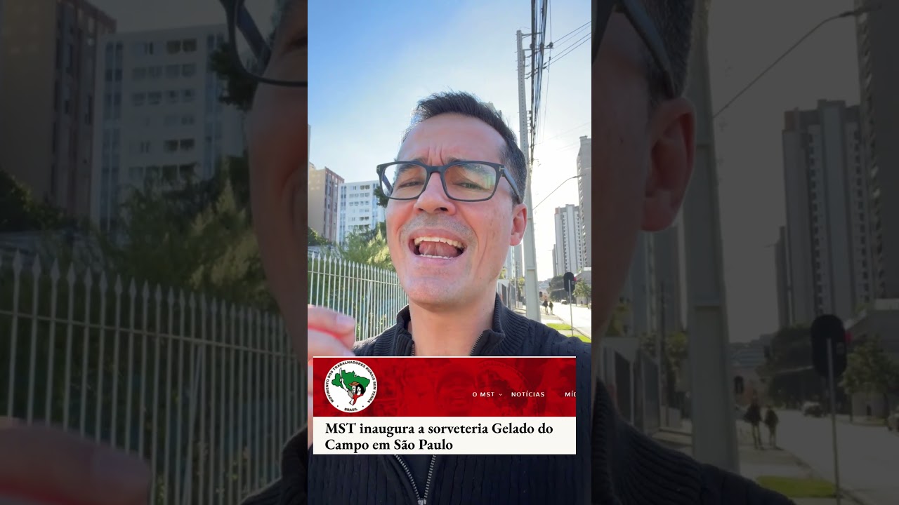 Olha o picolé do MST!
