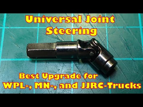 Universal Joints - Steering Upgrade for WPL-, MN-, JJRC Trucks - highly recommended