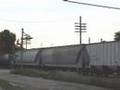 LONG Illinois Central Freight Train