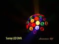 Rotating 1/2 ball shoots 34 sharp color LED Beams. Control by DMX or sound active.Specifications:• Bright LED Starball similar to a mirrorball effect• Produces 34 crisp, bright colored beams from one 3-Watt LED source• Beam colors: Green, Purple, Blue, Yellow & Orange• Use with or without fog• Beams cover a wide area• 2 DMX channels: Dimmer/Strobe; Rotation: Clockwise & Counter Clockwise plus rotation speed• 2 operational modes: Master/slave sound active mode (8 built-in programs); DMX mode• Control via DMX controller or American DJ UC3 universal controller• Multi-voltage operation: AC 100~240V, 50/60Hz• Dimensions (LxWxH): 8.25