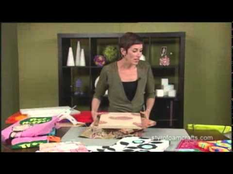 wall art - For easy and inexpensive decorating, make wall art using fabric, t-shirts, bed linens, bandanas, or other favorite fabrics. From modern wall art to kid's roo...