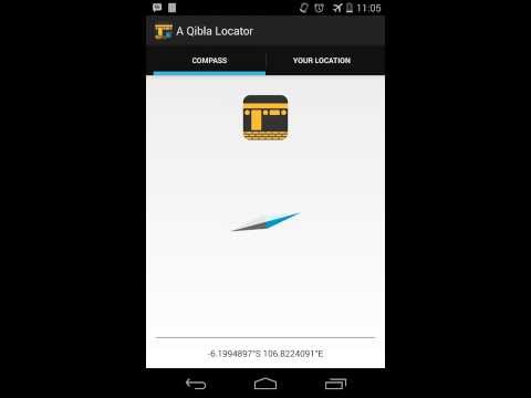 how to locate qibla