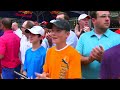 Rickie Fowler hits to a Texas-shaped green in downtown Dallas