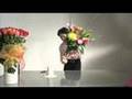 making a flower bouquet is easy by using a ezybouquet ezy