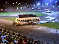 School Bus Figure 8 crash & Flip at Sportsdrome