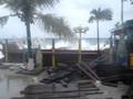 Tropical storm Omar Bonaire