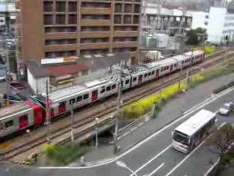 竹下　快速813系＋813系６両編成