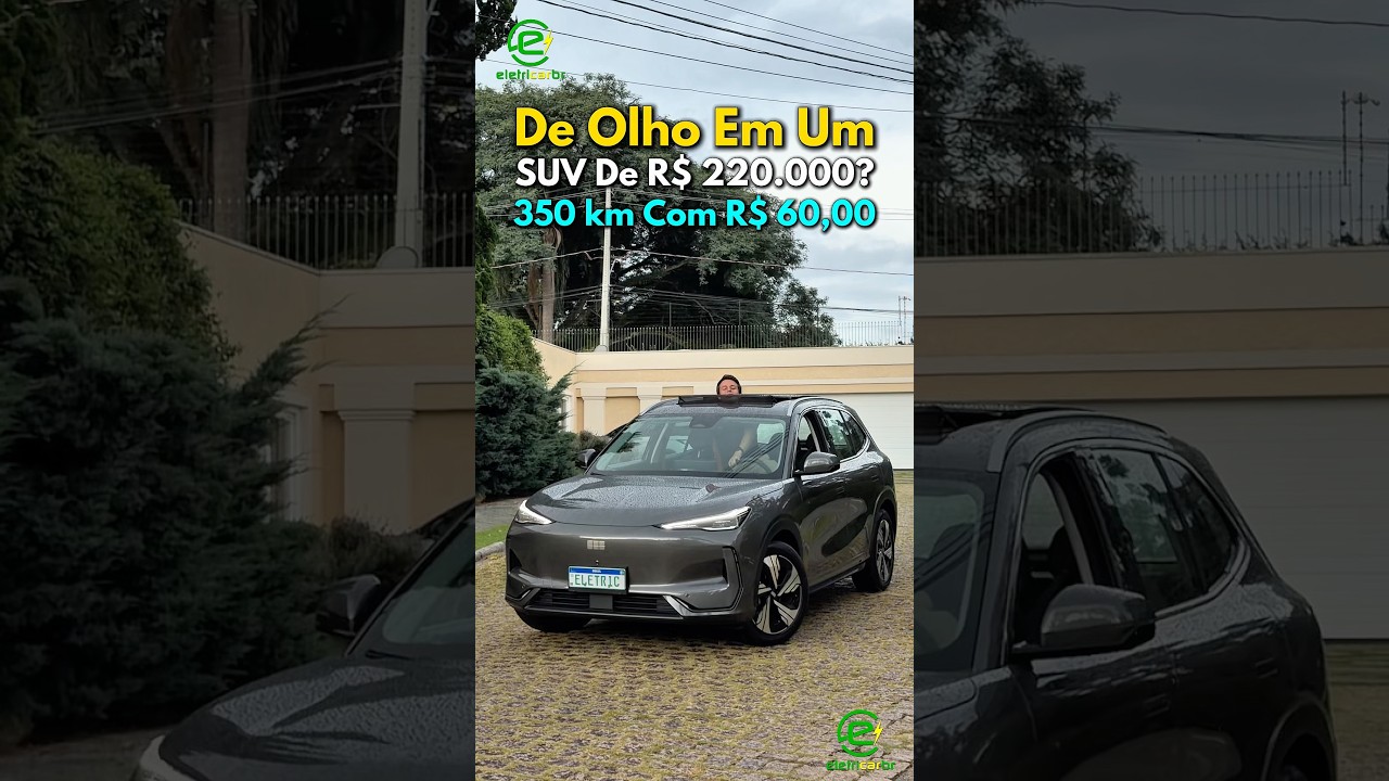 De Olho em um SUV de R$ 220 Mil? Que tal um Elétrico? Geely EX5