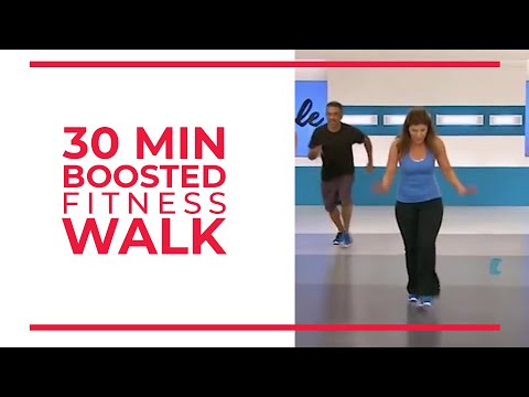 30 Minute Boosted Fitness Walk | Walk at Home