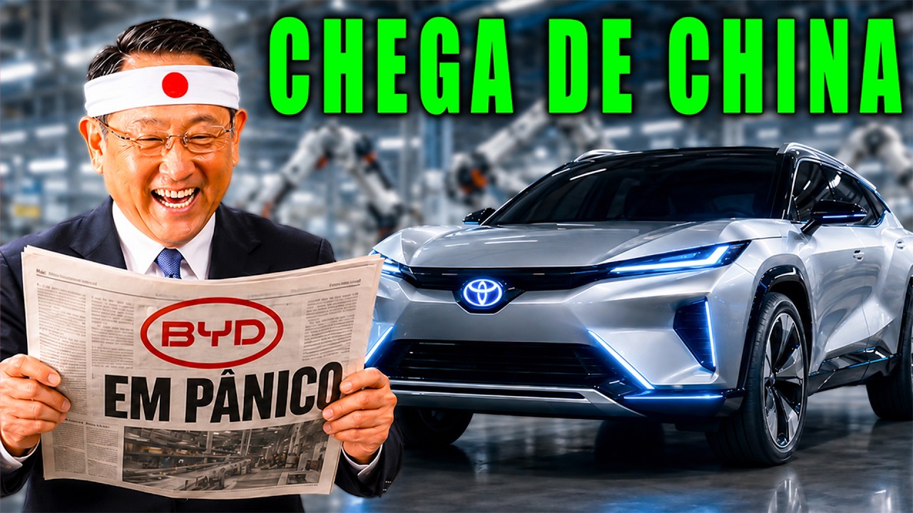 A Toyota Acaba de Dar o MAIOR GOLPE Contra a China