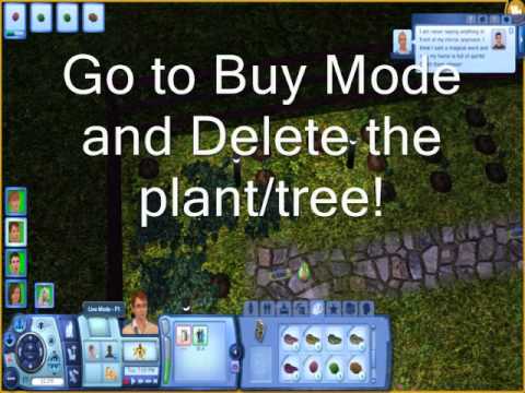 how to fertilize plants on sims 3