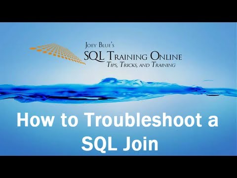how to troubleshoot sql queries
