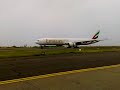 Emirates 777 landing Maldives