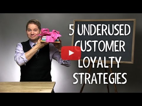 Watch '5 Underused Customer Loyalty Strategies [video]'