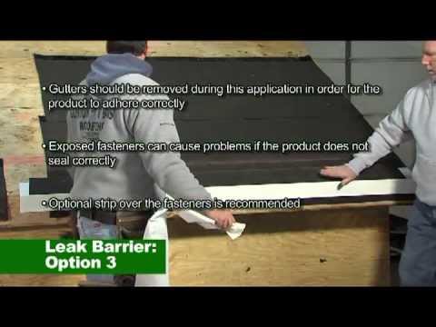how to unclog ice dams