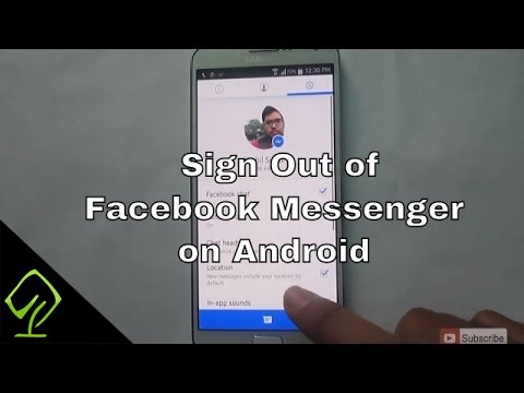 how to logout of facebook on galaxy s