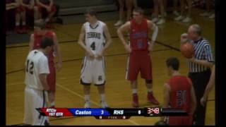 Rochester High School Boys Basketball vs Caston