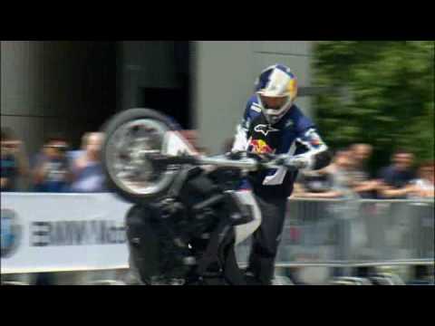 Streetbike Freestyle show with Chris Pfeiffer BMW Welt