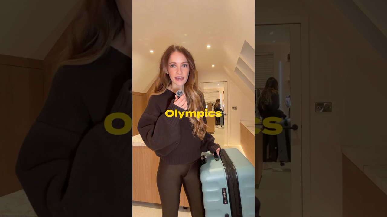 PACK OUTFITS FOR THE OLYMPICS WITH ME #ad #olympics