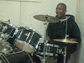 Rhondel on drums Rhondel on drums