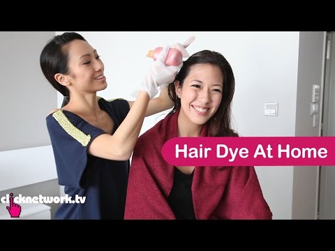 LOREAL HAIR DYE - Shu An tries out a home hair dye kit, and is giving away L'Oreal Paris hair products! Brought to you by L'Oreal Paris.