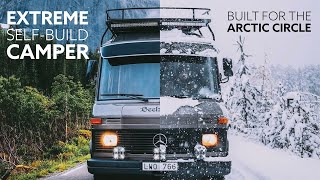 BUILT FOR ARCTIC CONDITIONS ❄️ EXTREME VAN CONVERSION // Smart Power Solution ⚡ & UNIQUE SHOW by Nate Murphy
