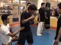 Dr.F's seminor @gold gym5  punch 格闘技セミナー＠ゴールドジム⑤パンチ かくくりＴＶ
