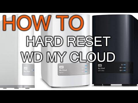 wd my cloud ex2 reset password