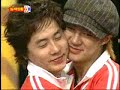 Andy and Junjin get all lovey and close