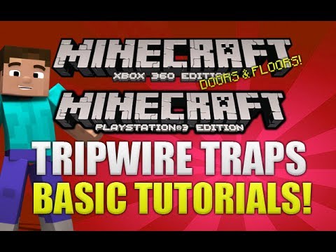how to make a tripwire in minecraft xbox 360