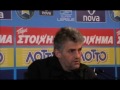Συνέντευξη τύπου Σάκη Τσιώλη 19.01.2012