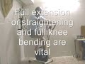 total knee replacement recovery   british patient video testimonial