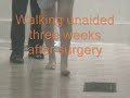total knee replacement recovery   british patient video testimonial