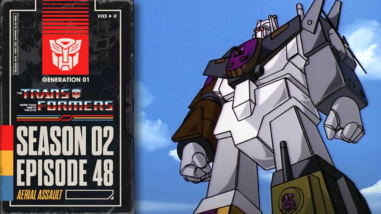 Aerial Assault | Transformers: Generation 1 | Season 2 | E48 | Hasbro Pulse