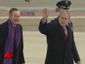 Raw Video: Bush Leaves for Texas