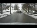 Car Sliding On Ice - Crash Car Sliding On Ice - Crash