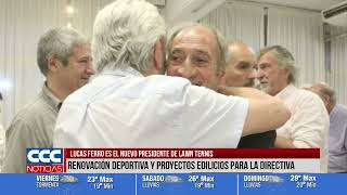 LUCAS FERRO ES EL NUEVO PRESIDENTE DE LAWN TENNIS