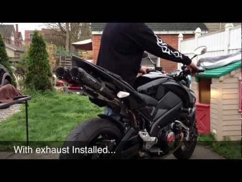 Two Brothers Racing Exhaust Install On Suzuki B-King