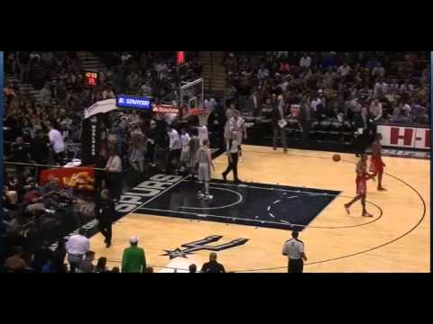 Popovich - Spurs coach Gregg Popovich becomes irate after Rockets coach Kevin McHale stands inside Tim Duncan on a San Antonio inbound.