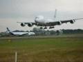 Airbus A380 - Landing at Farnborough