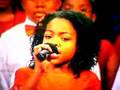 11 yr old Rachel singing Joyful Joyful
