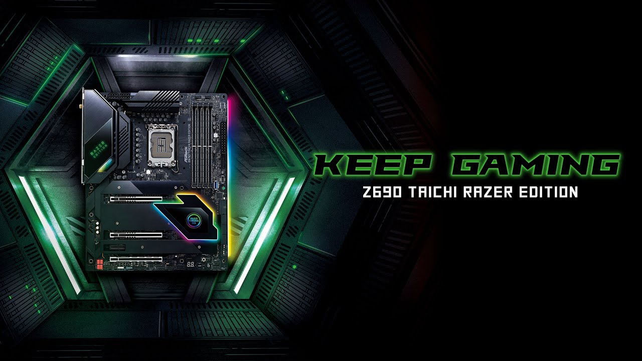 The Seamless Chroma Experience:ASRock Z690 Taichi Razer Edition