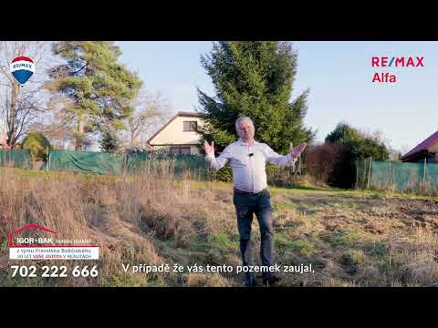 Video Stavební pozemek pro výstavbu rekreačního objektu 1 381 m² u lesa v Ratajích nad Sázavou
