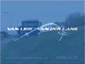 Container transport door Van Lier Van der Lans in het Westland.